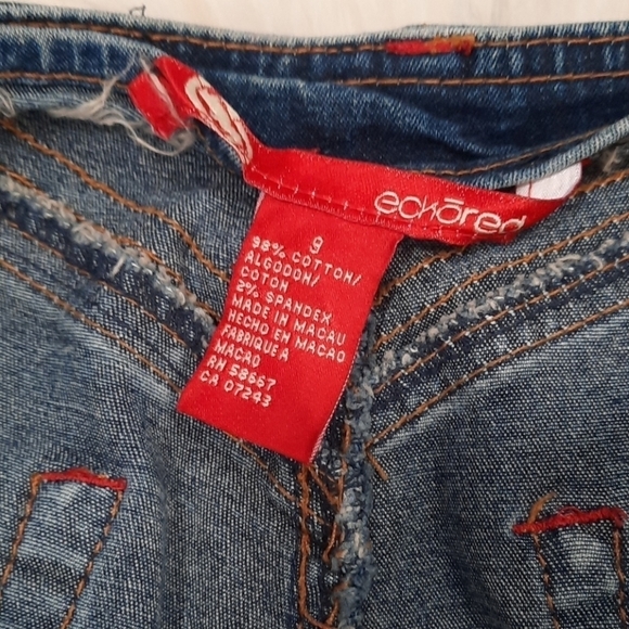 Y2k Low Rise Ecko Red Flare Jeans - Picture 5 of 6